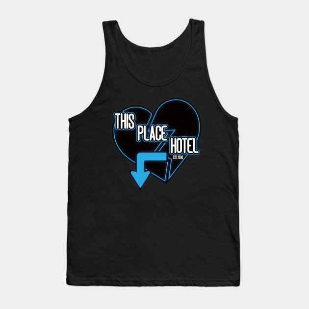 Heartbreak Hotel Tank Top by Mercado Graphic Design